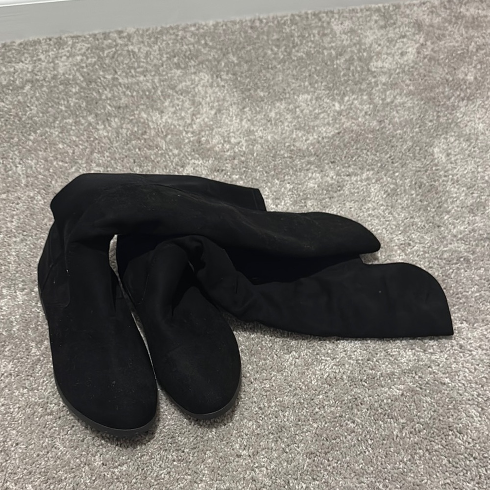 Black Over-the-Knee Boots